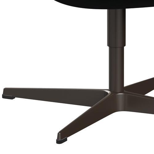 Fritz Hansen Swan Lounge Stuhl, Brown Bronze/Sunniva Black (193)