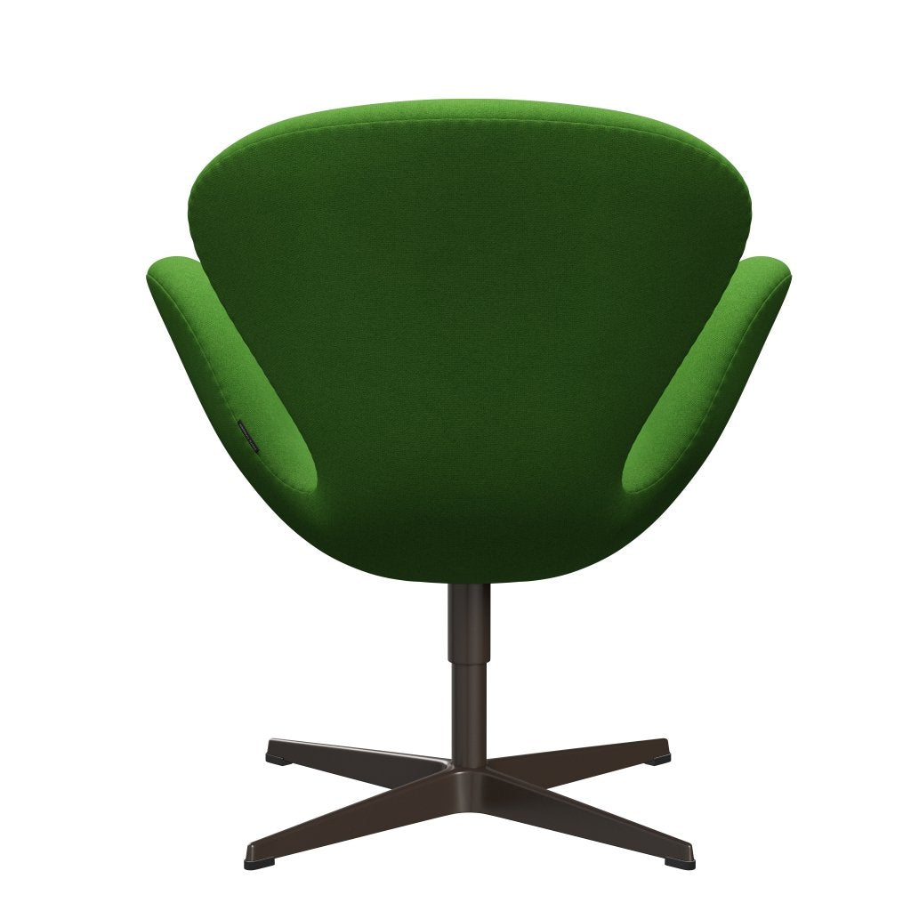 Fritz Hansen Swan Lounge Lounge, bronze brun / tonus vert clair