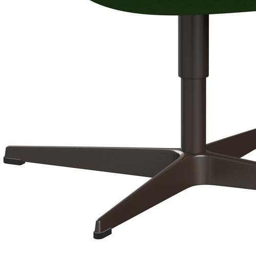 Fritz Hansen Swan Lounge Lounge, bronze brun / tonus vert clair