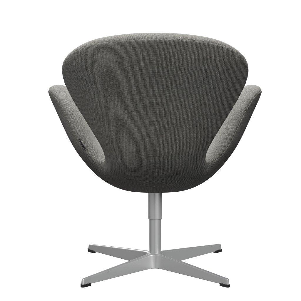 Fritz Hansen Swan Lounge stol, sølvgrå/sunniva sand/lysegrå