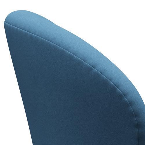 Fritz Hansen Swan Lounge Chair, Warm Graphite/Comfort Light Blue (01124)