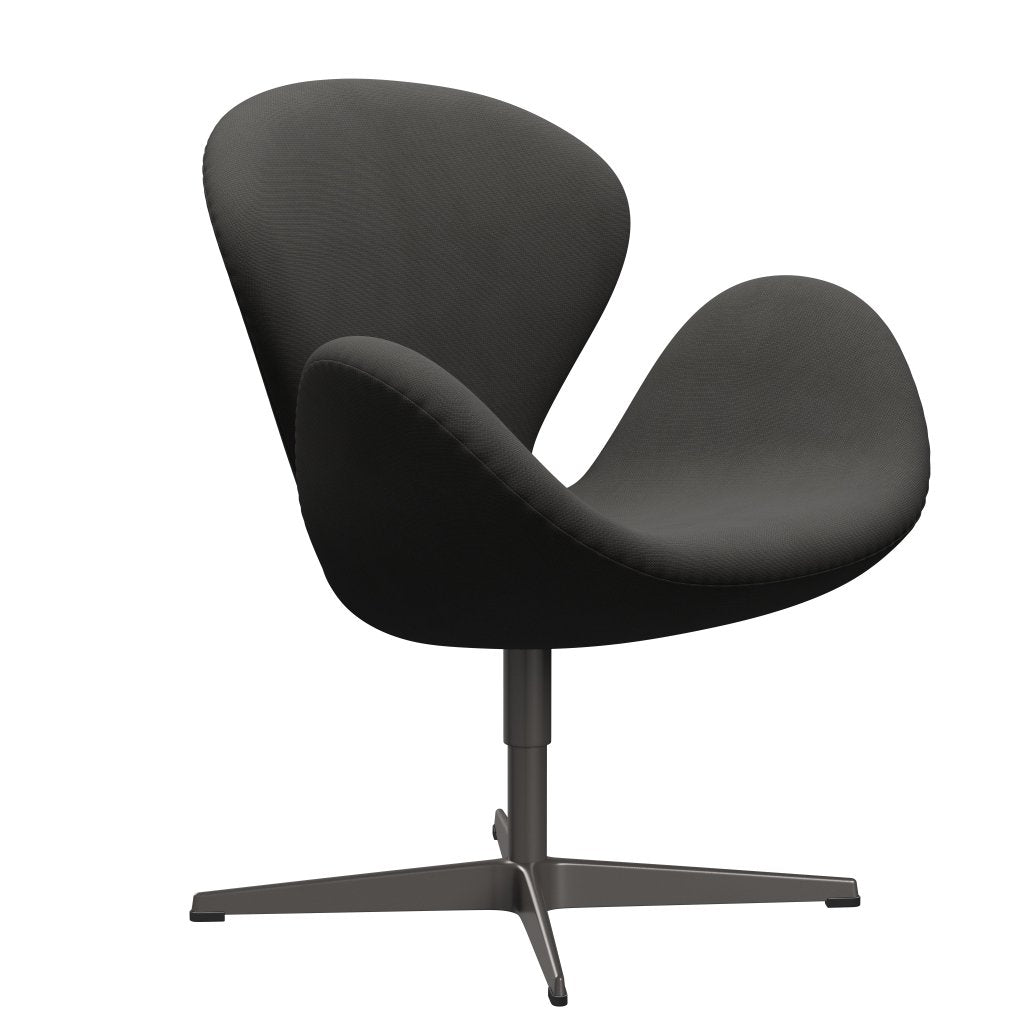 Fritz Hansen Swan Lounge stol, varm grafit/berømmelse Brown (61060)