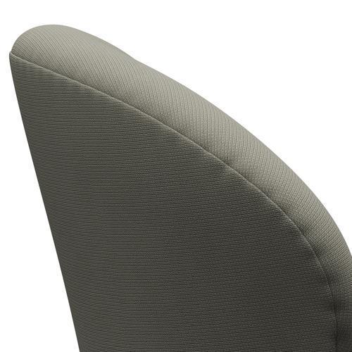 Chaise salon Swan Fritz Hansen, graphite chaud / gris de la renommée (61136)