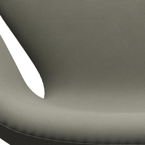 Chaise salon Swan Fritz Hansen, graphite chaud / gris de la renommée (61136)