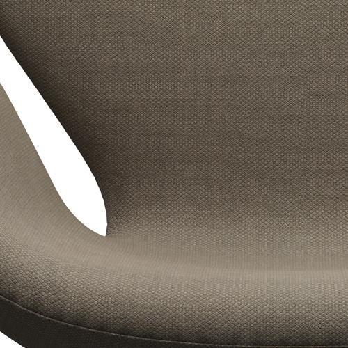 Fritz Hansen Swan Lounge Chair, warmer Graphit/Fiordbraun/Stein