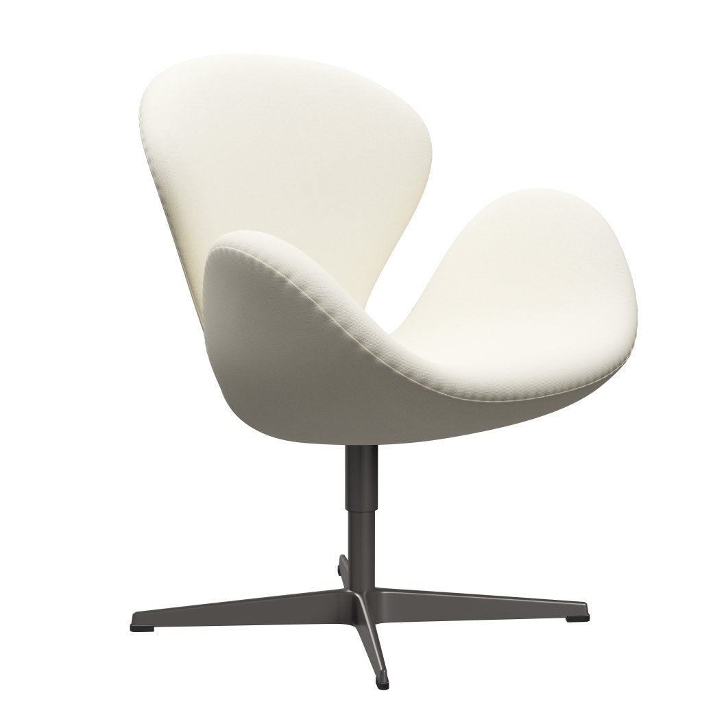 Fritz Hansen Swan Lounge Chair, graphite chaud / crème Sunniva