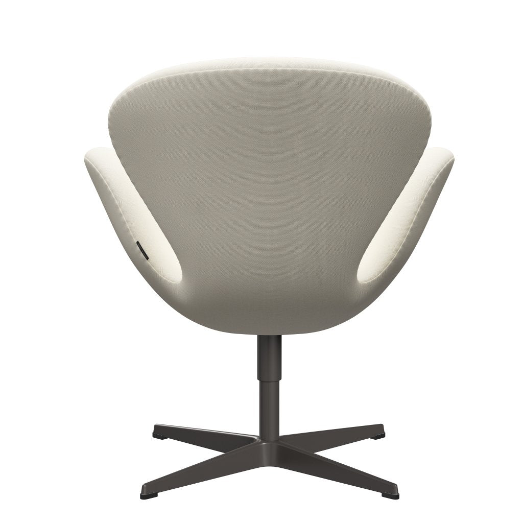 Fritz Hansen Swan Lounge stol, varm grafit/sunniva crème