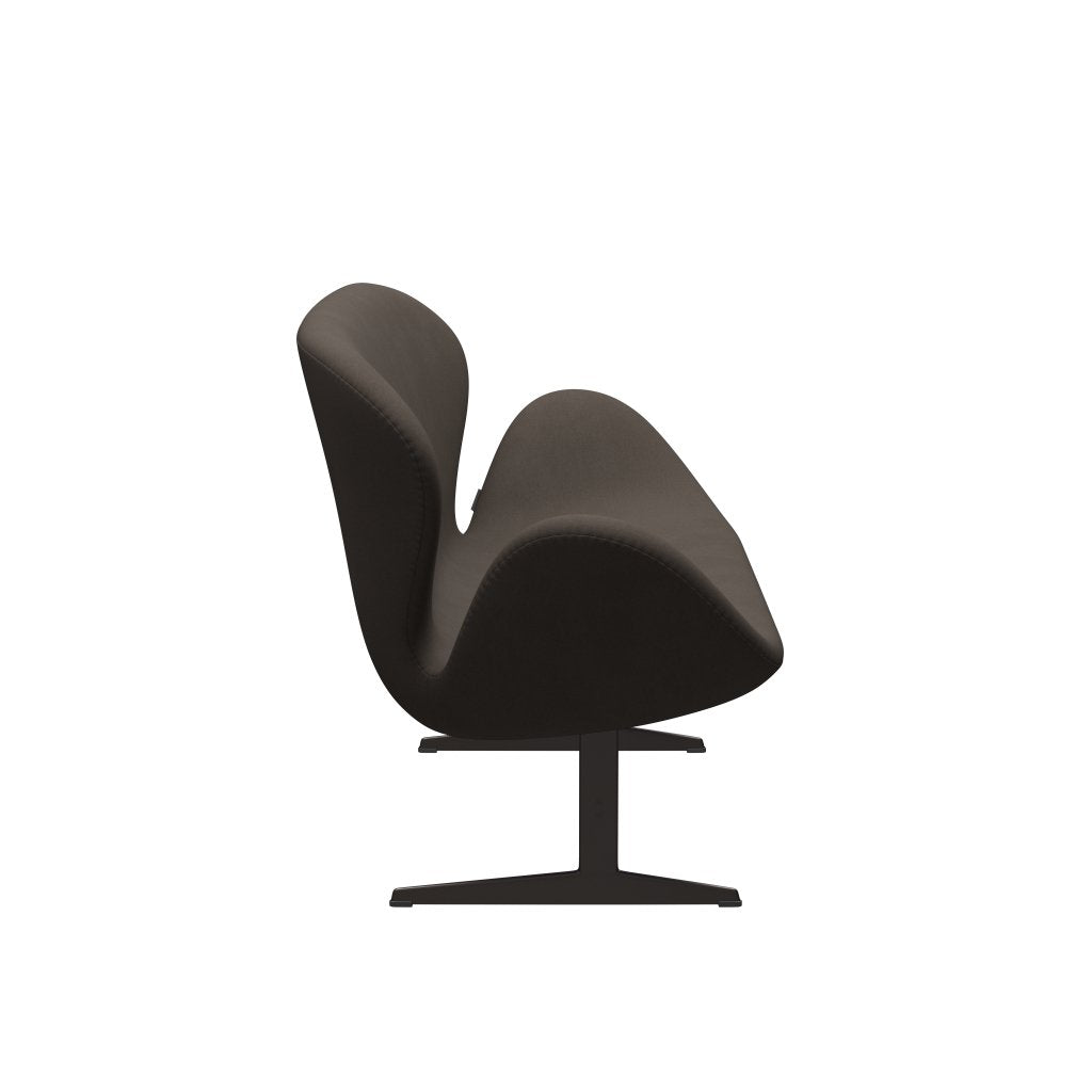 Fritz Hansen Swan canapé 2 places, bronze brun / confort gris (61014)