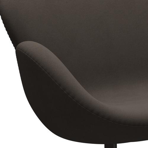 Fritz Hansen Swan canapé 2 places, bronze brun / confort gris (61014)