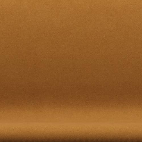 Fritz Hansen Swan Sofa 2 -sæder, brun bronze/divina sand