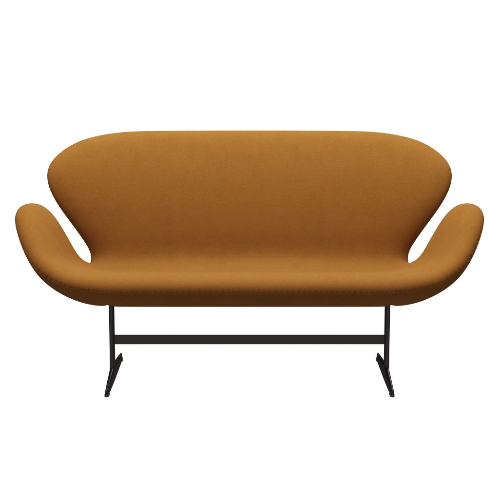 Fritz Hansen Swan Sofa 2 Seater, Bronce marrón/Divina Arena