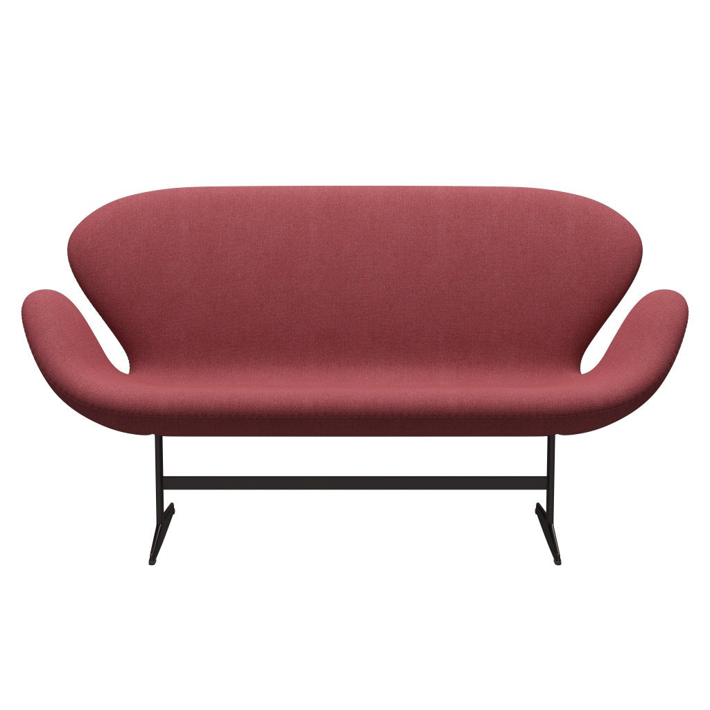 Fritz Hansen Swan Sofa 2 Seater, Brown Bronze/Fiord Pink