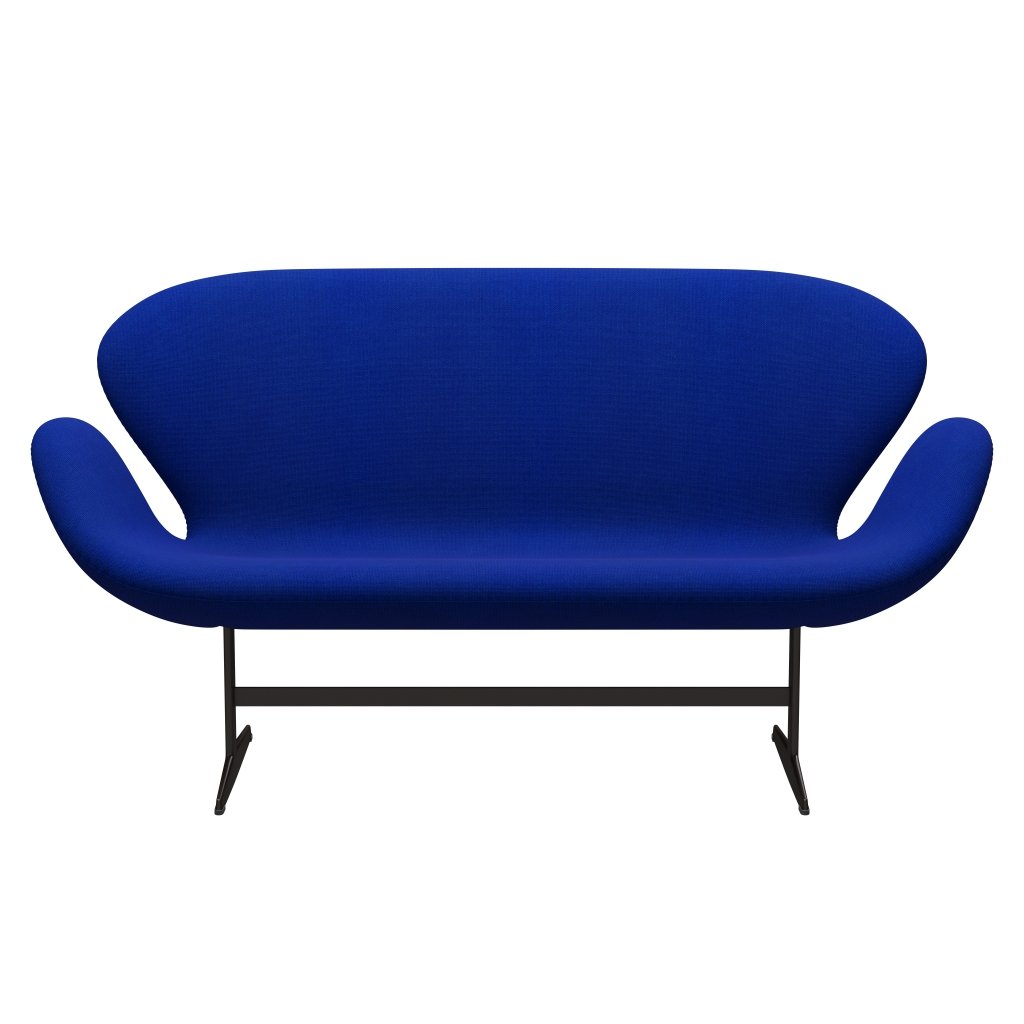 Fritz Hansen Swan Sofa 2 Seater, Brown Bronze/Hallingdal Blue