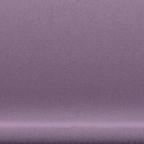 Fritz Hansen Swan Sofa 2 -sæder, sølvgrå/fange lys Violet