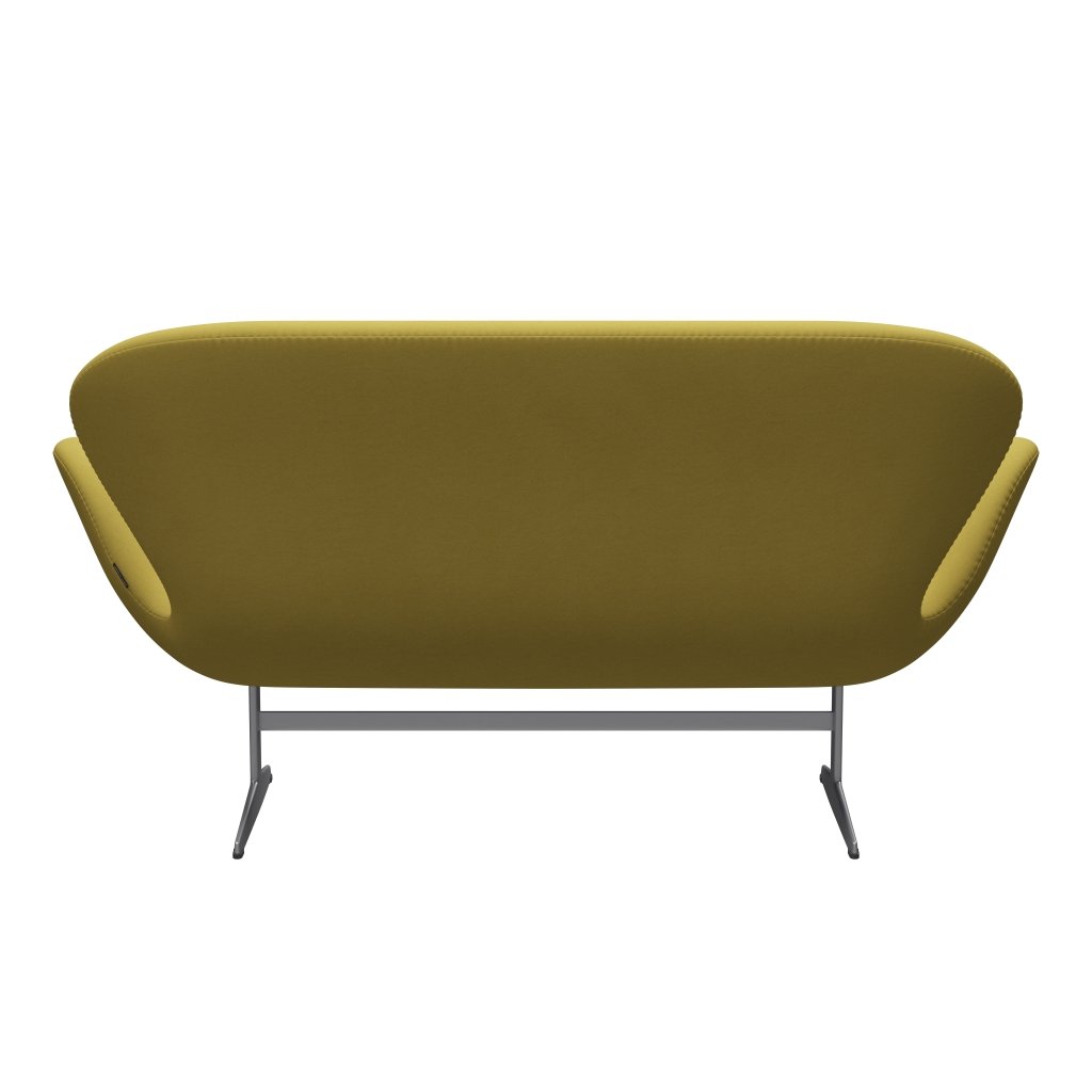 Fritz Hansen Swan Sofá 2 plazas, luz de arena de gris plateado/confort (01049)