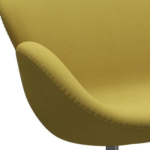 Fritz Hansen Swan Sofa 2 Sitzer, Silbergrau/Komfort Sandlicht (01049)