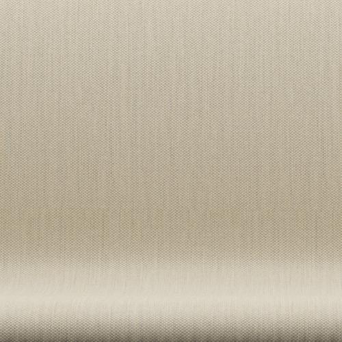 Fritz Hansen Swan Sofa 2 Seater, Silver Grey/Fiord Natural Sand
