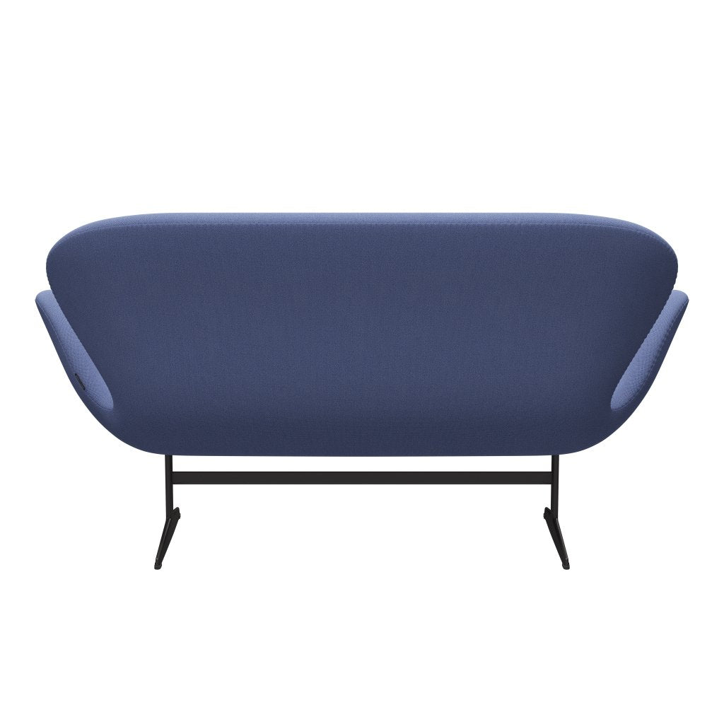 Fritz Hansen Swan Sofa 2 -sæder, Warm Graphite/Capture Light Blue (4901)