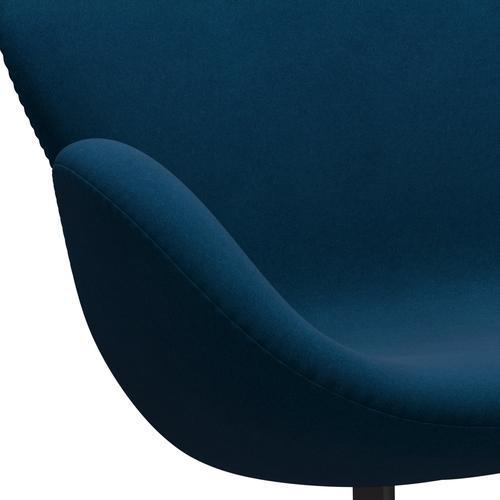 Fritz Hansen Swan Sofa 2 -Sitzer, warmer Graphit/Divina Korallengrün