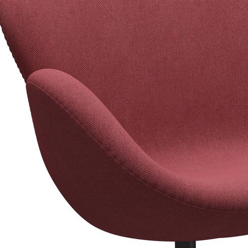 Fritz Hansen Swan Sofa 2 Seater, Warm Graphite/Fiord Pink