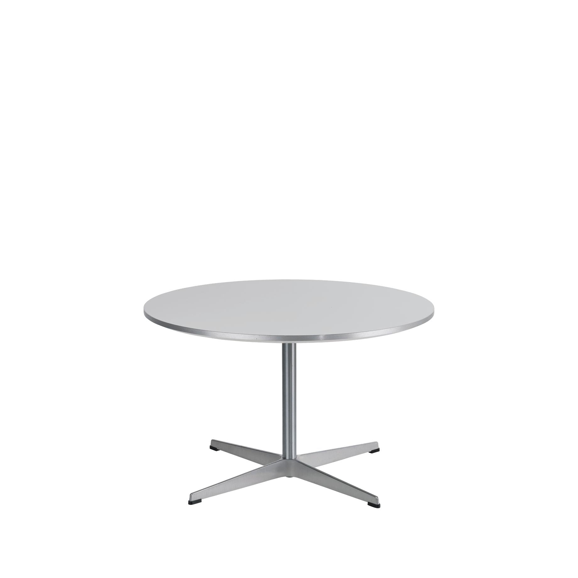 Fritz Hansen Circular Couchtisch Ø75 cm, weißes Laminat