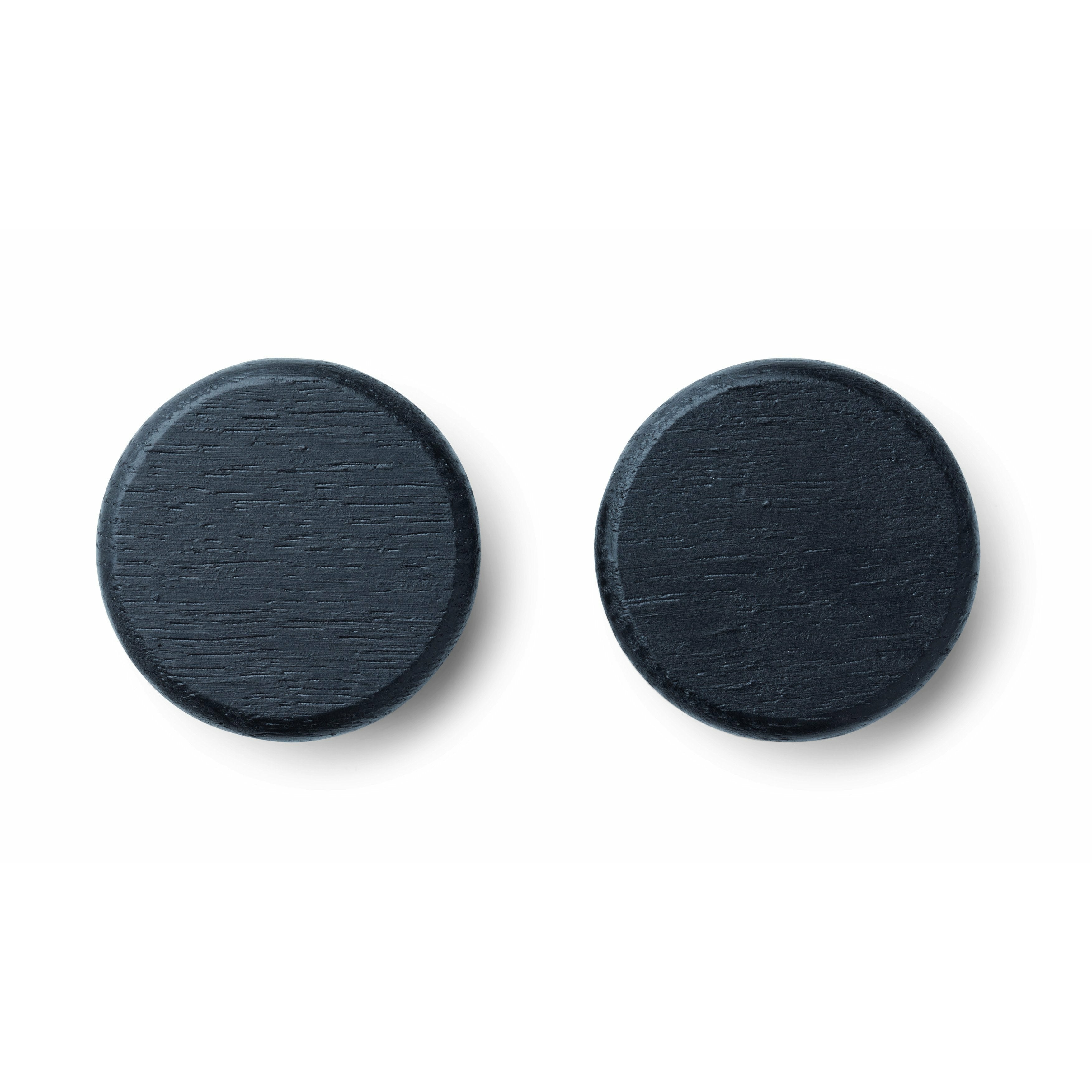 Botão do ímã do Flex Gejst preto, 4cm