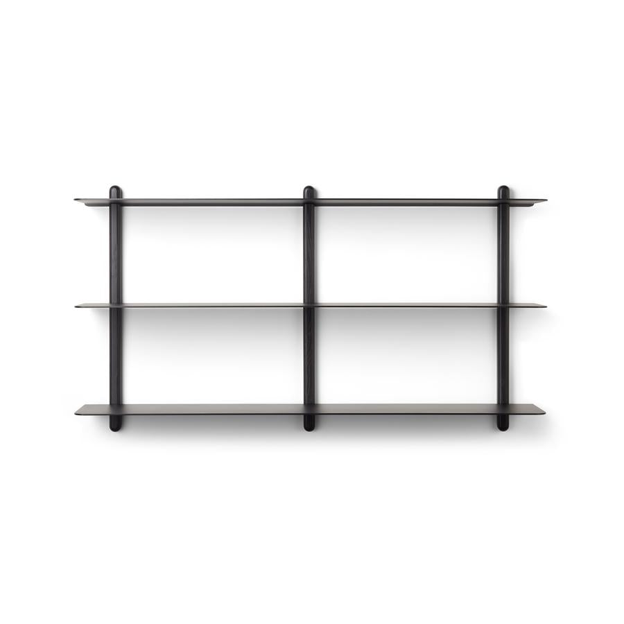 Gejst Nivo Shelf D Large, Black Ash/Black