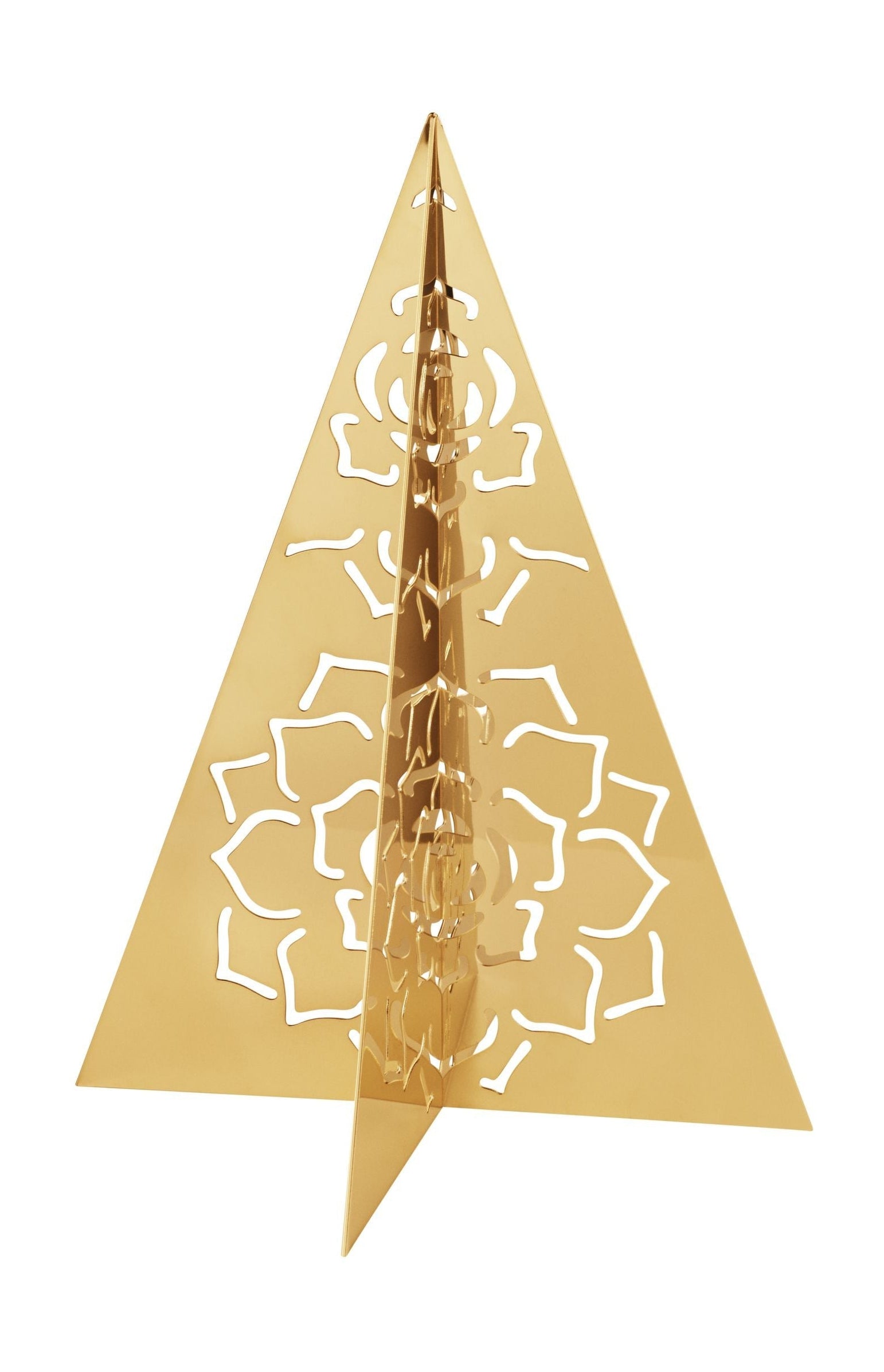 Georg Jensen Christmas Tree Ice Flower Gold Edition, 160 Mm