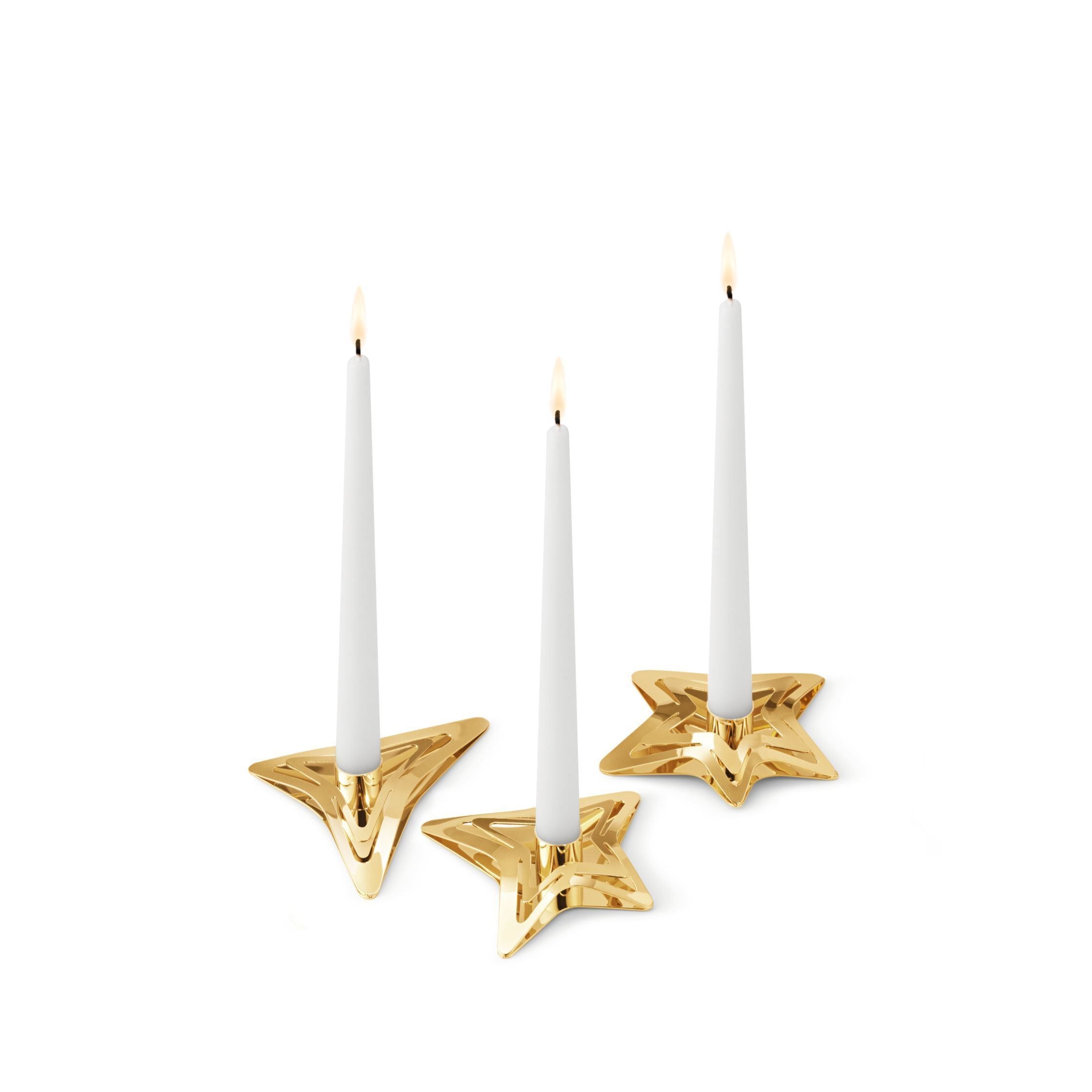Georg Jensen Christmas Candle Holder, 3 Stcs.