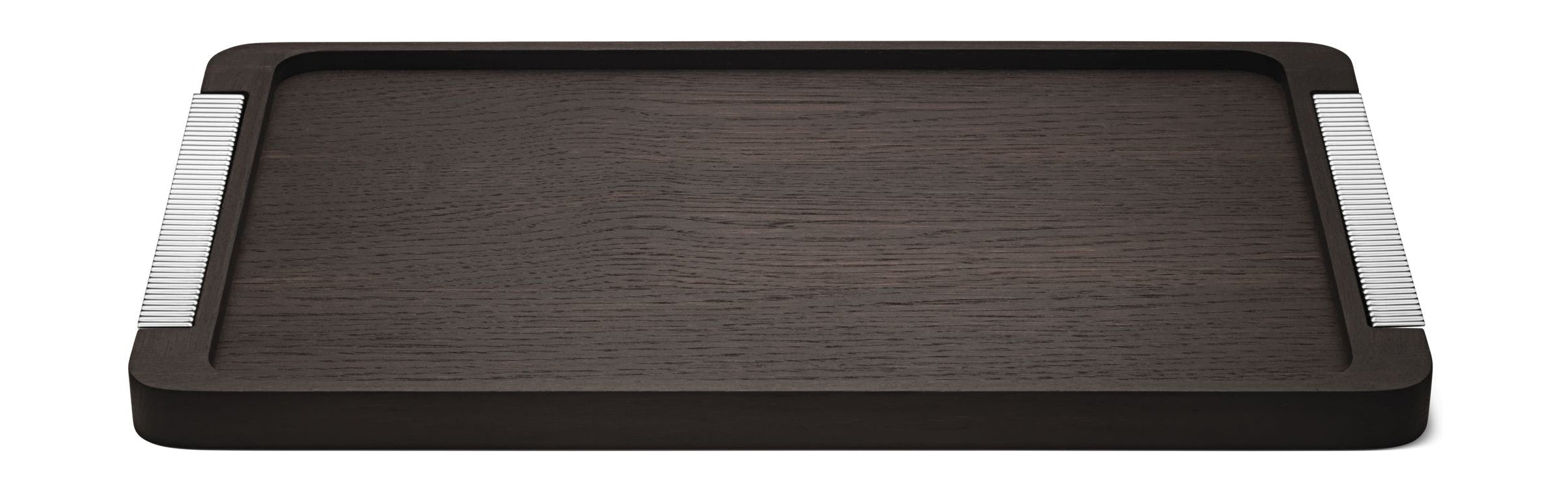 Georg Jensen Bernadotte Tray, Smoked Oak