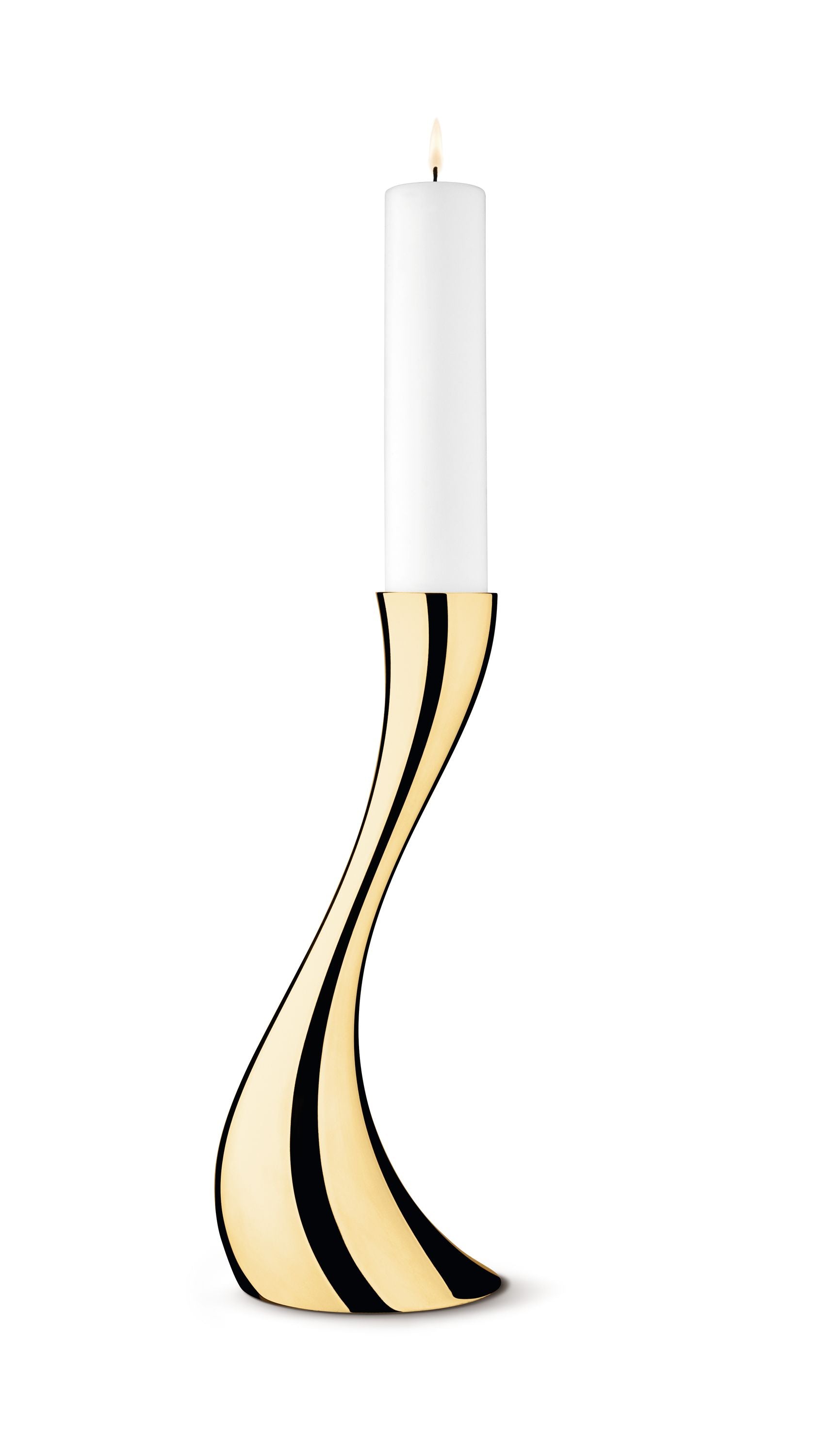 Georg Jensen Cobra Floor Candle Holder rostfritt stål, 40 cm