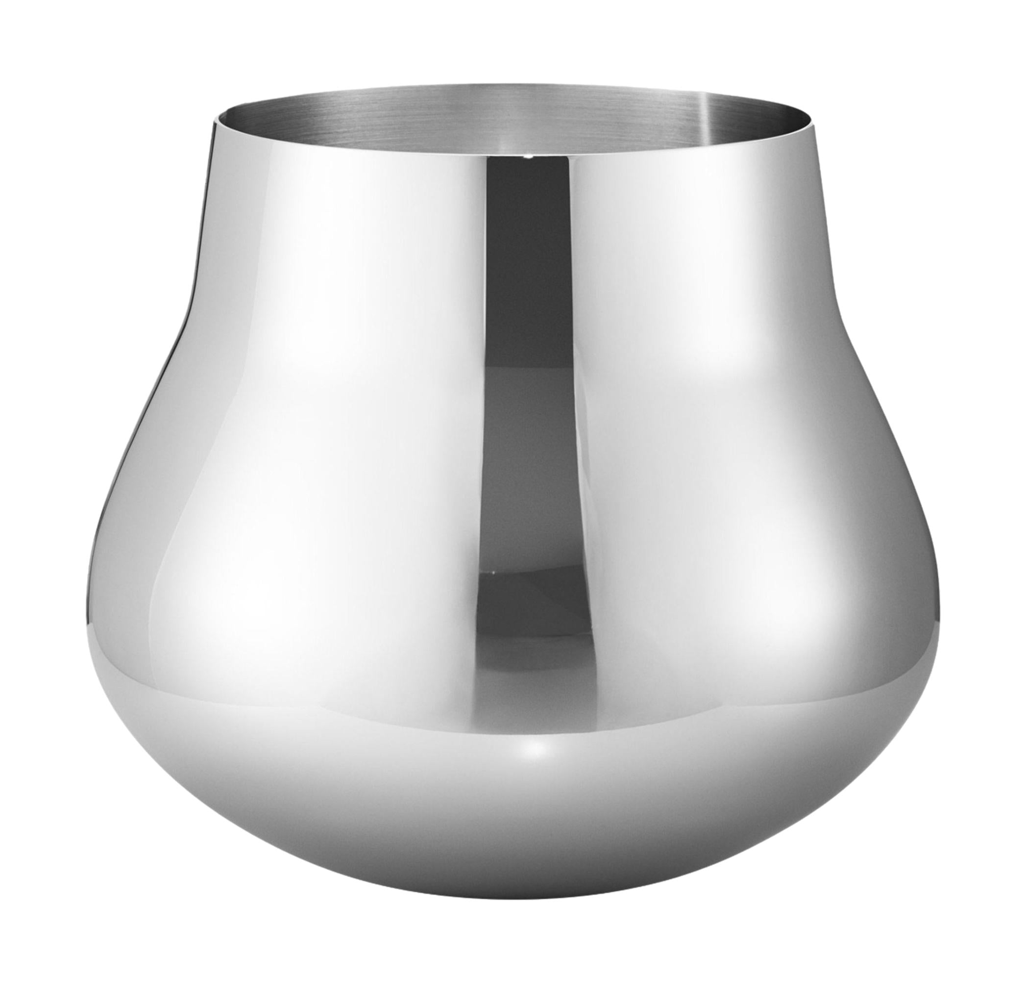 Georg Jensen Sky Champagne Cooler/Wine Cooler Stainless Steel, 7.5 L