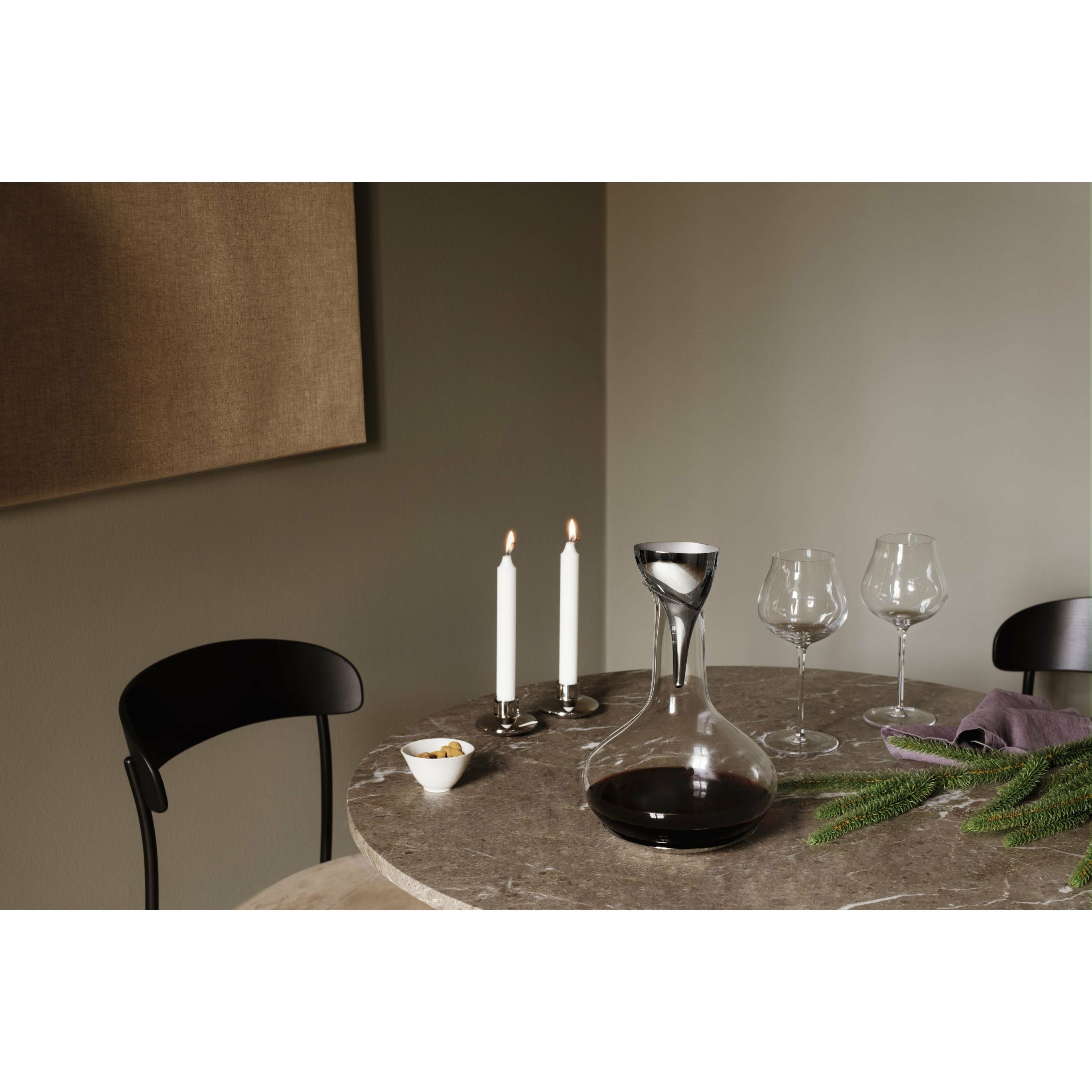 Georg Jensen Sky Funnel para Wine Carafe, acero inoxidable