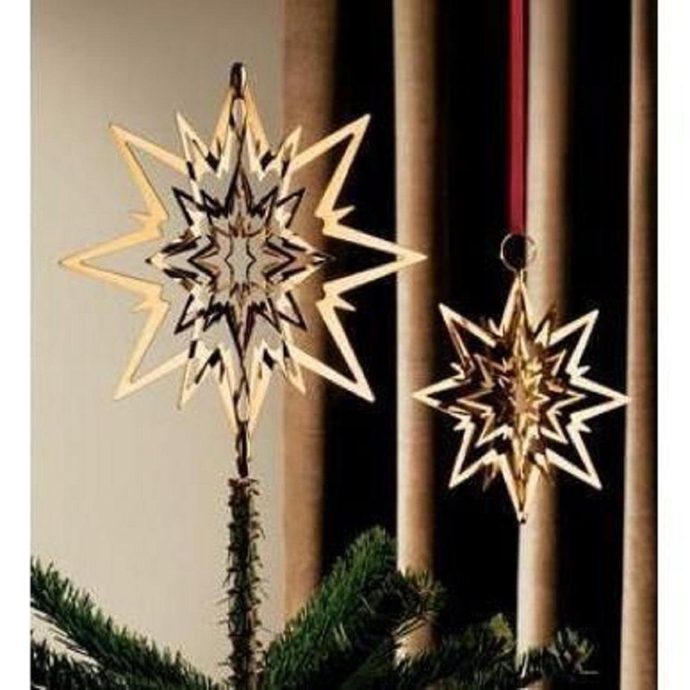 Georg Jensen Star Christmas Tree Star Palladium plattiert, 19 cm
