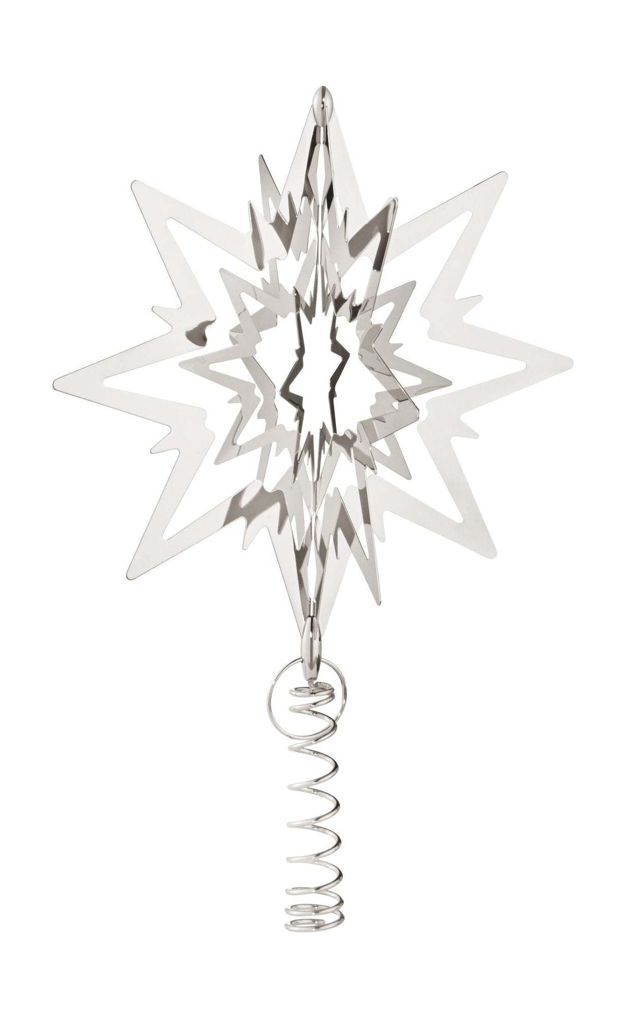 Georg Jensen Star Christmas Tree Star Palladium plattiert, 19 cm