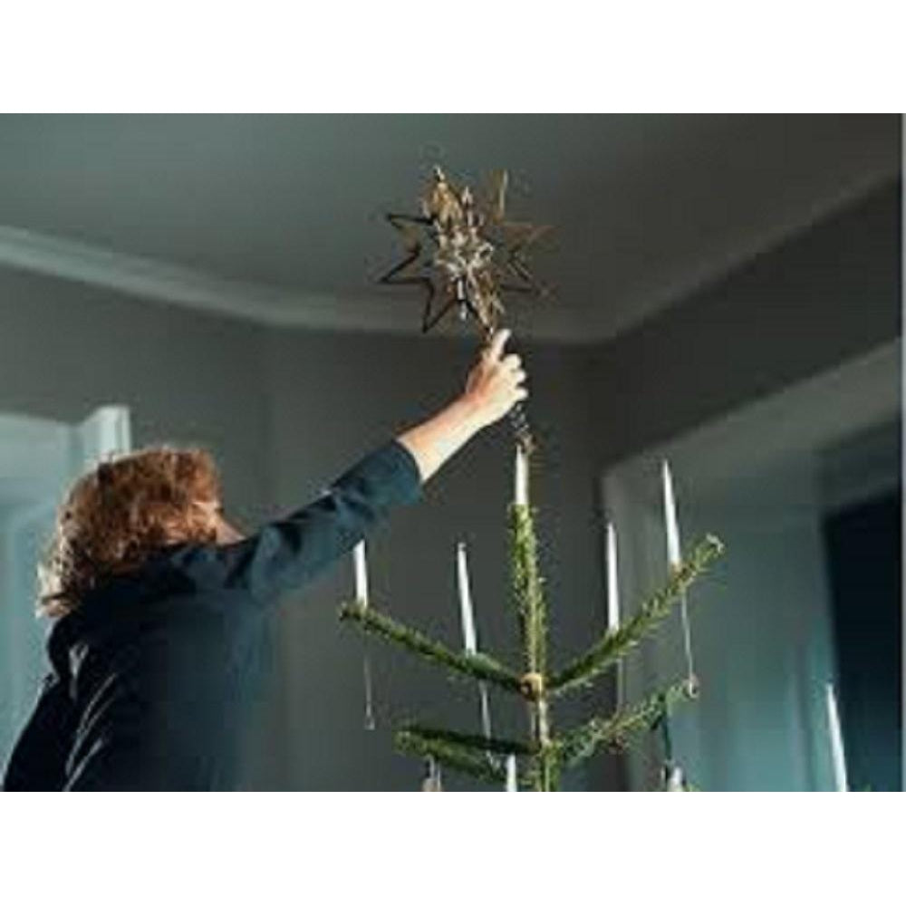 Georg Jensen Star Christmas Tree Star Palladium plattiert, 24 cm