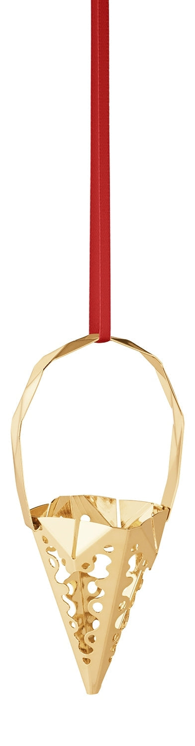 Georg Jensen Christmas Ornament Set, Bow & Top -Tasche