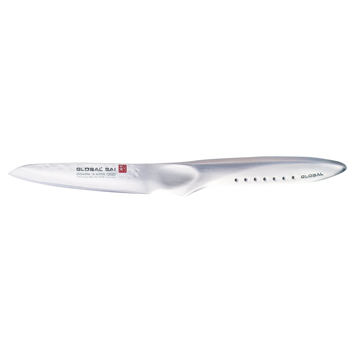 Global Sai S01 R Paring Knife, 9 Cm