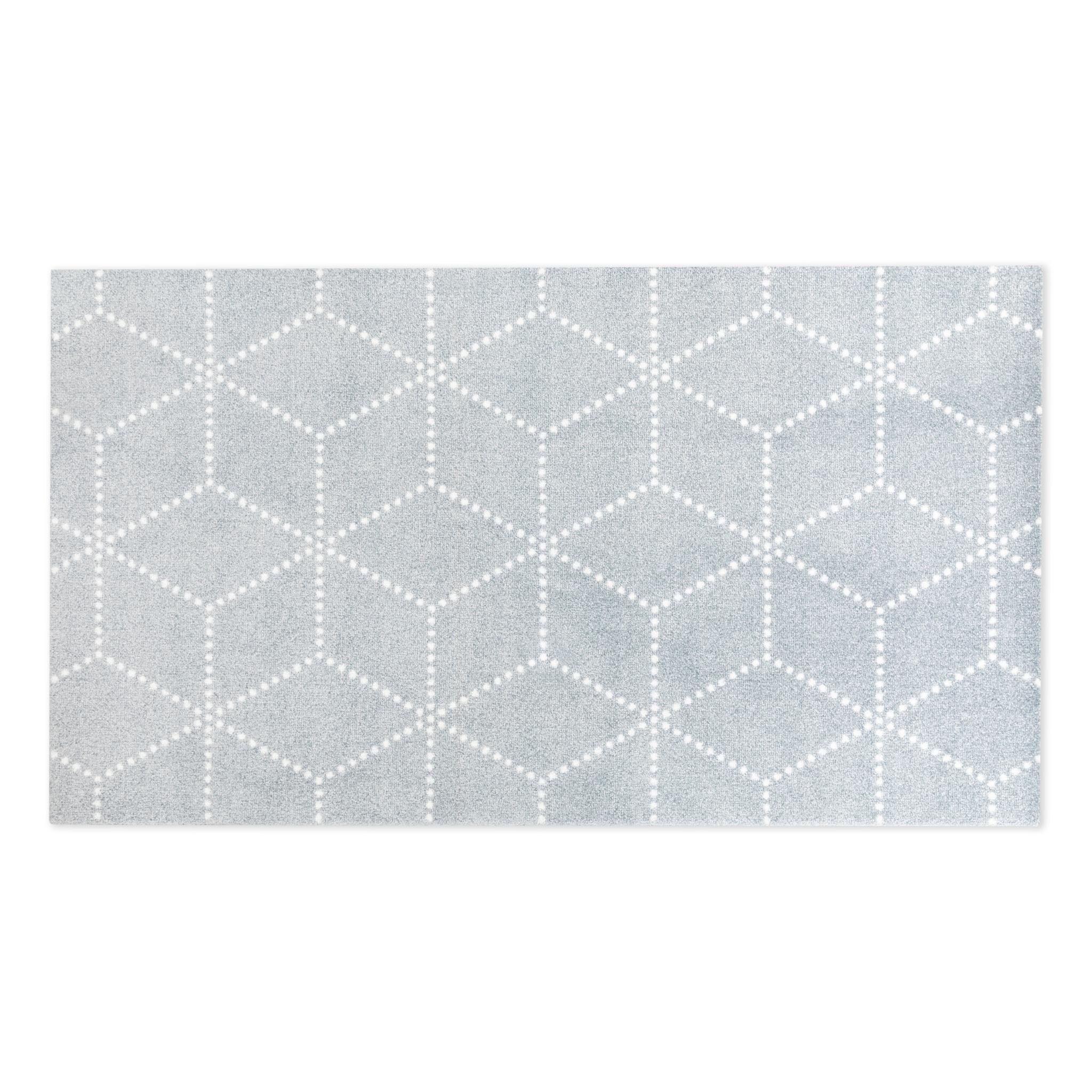 HEYMAT DOORMAT HAGL Silver, 85x150cm