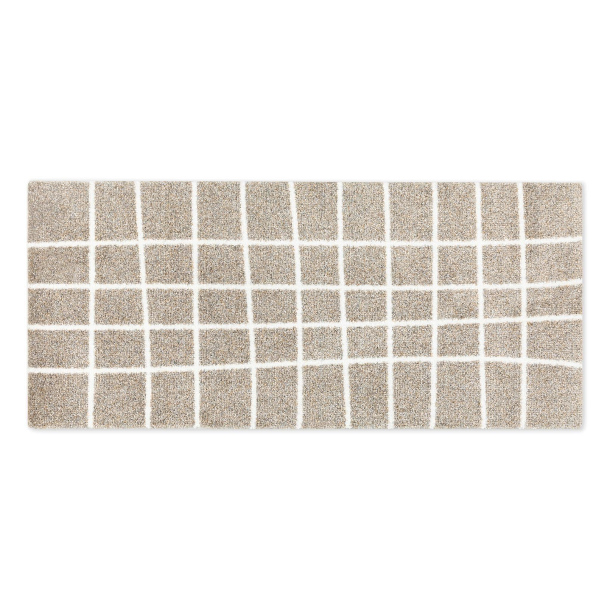 HEYMAT DOORMAT Hand Trvertin, 45x100cm