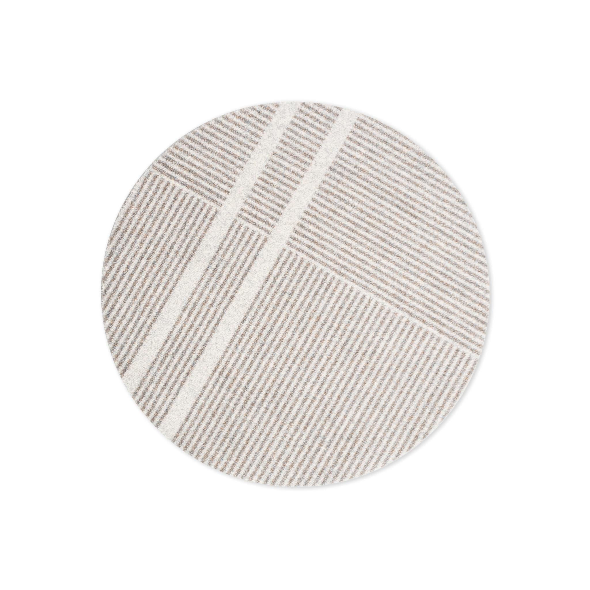 HEYMAT DOORMAT Løype Breezy Beige, 100x100cm