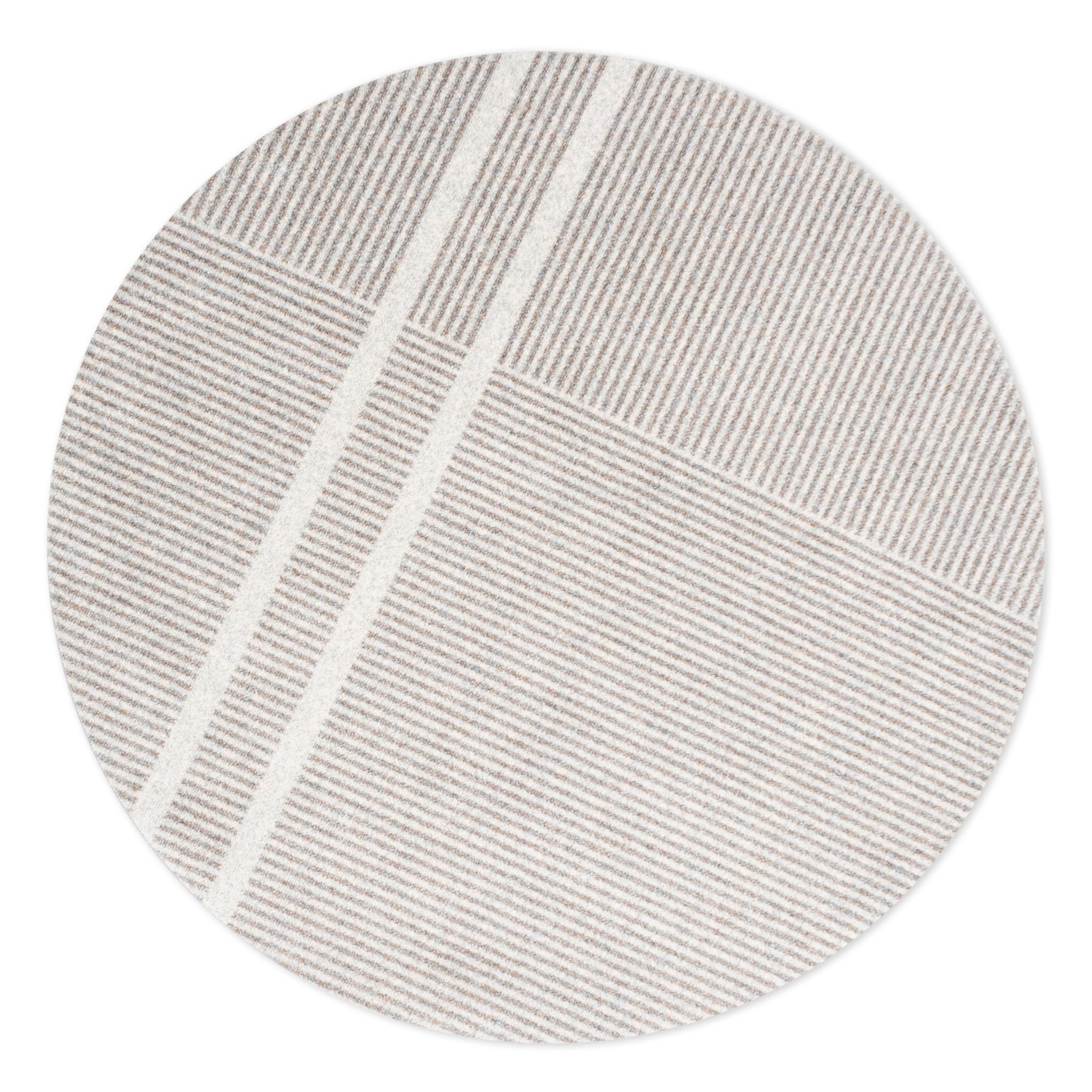 HEYMAT DOORMAT Løype Breezy Beige, 150x150cm