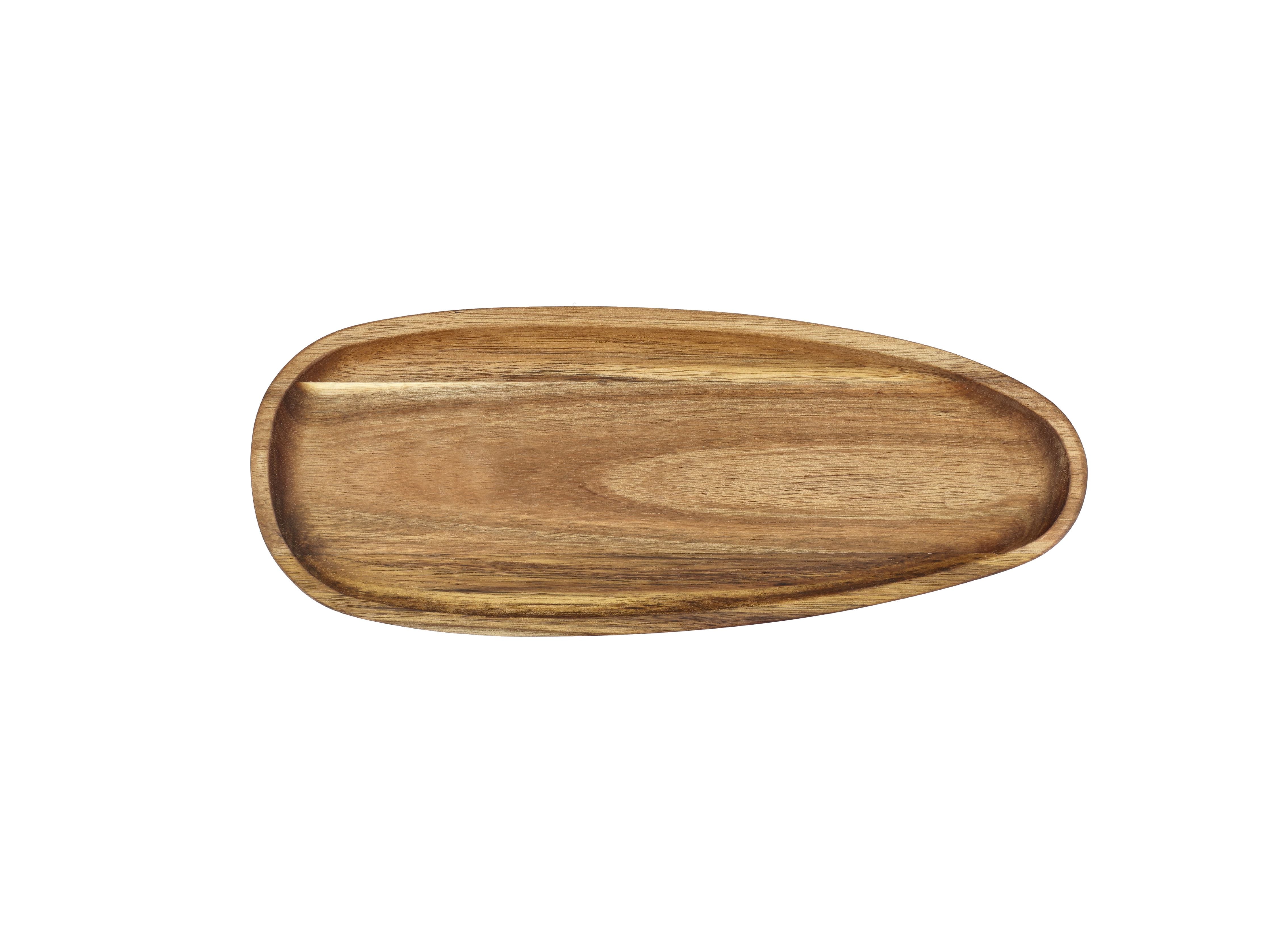 Holm Tablett Acacia Wood, 35x14 cm