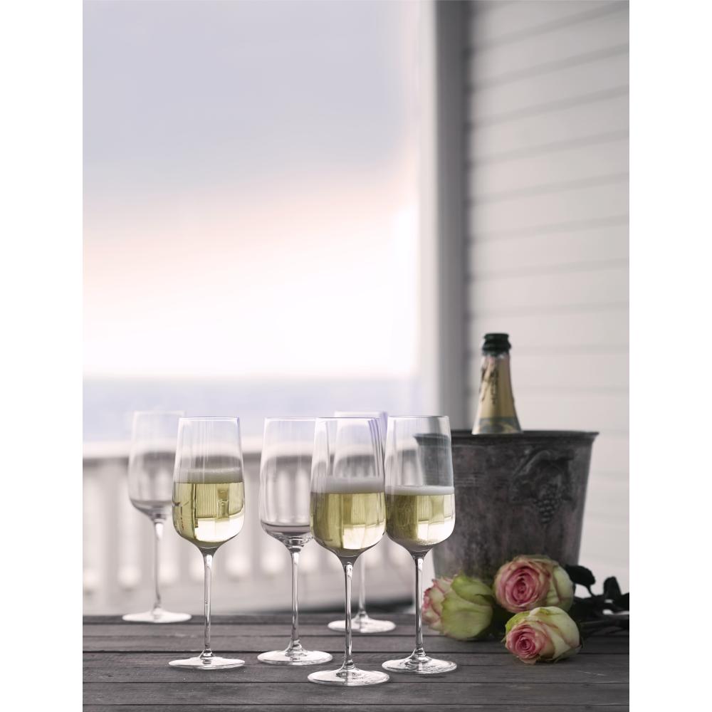 Holmegaard Bouquet Champagne Glass, 6 PC.