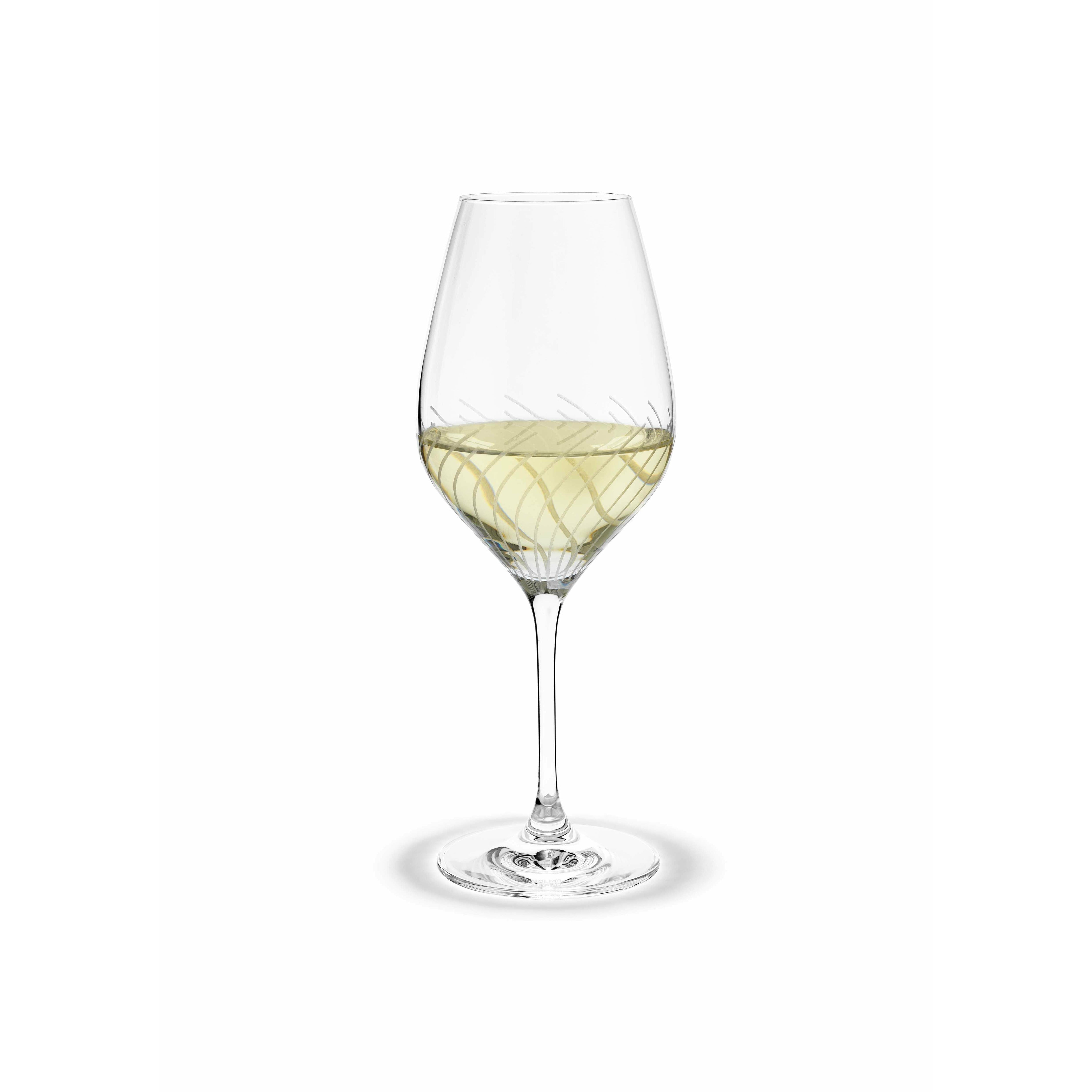 Holmegaard Cabernet linjer White Wine Glass, 2 stk.