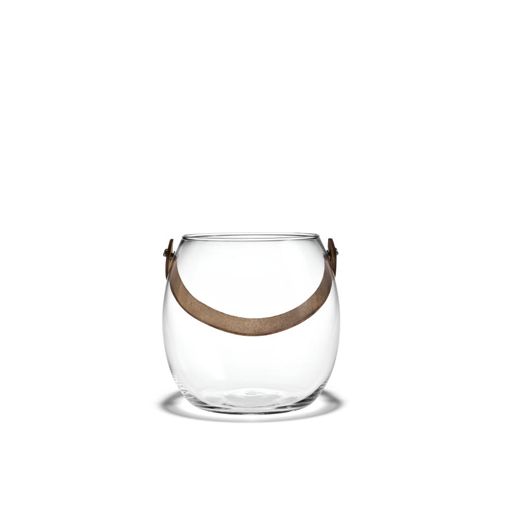 Holmegaard Design avec bol en verre clair transparent, 16 cm