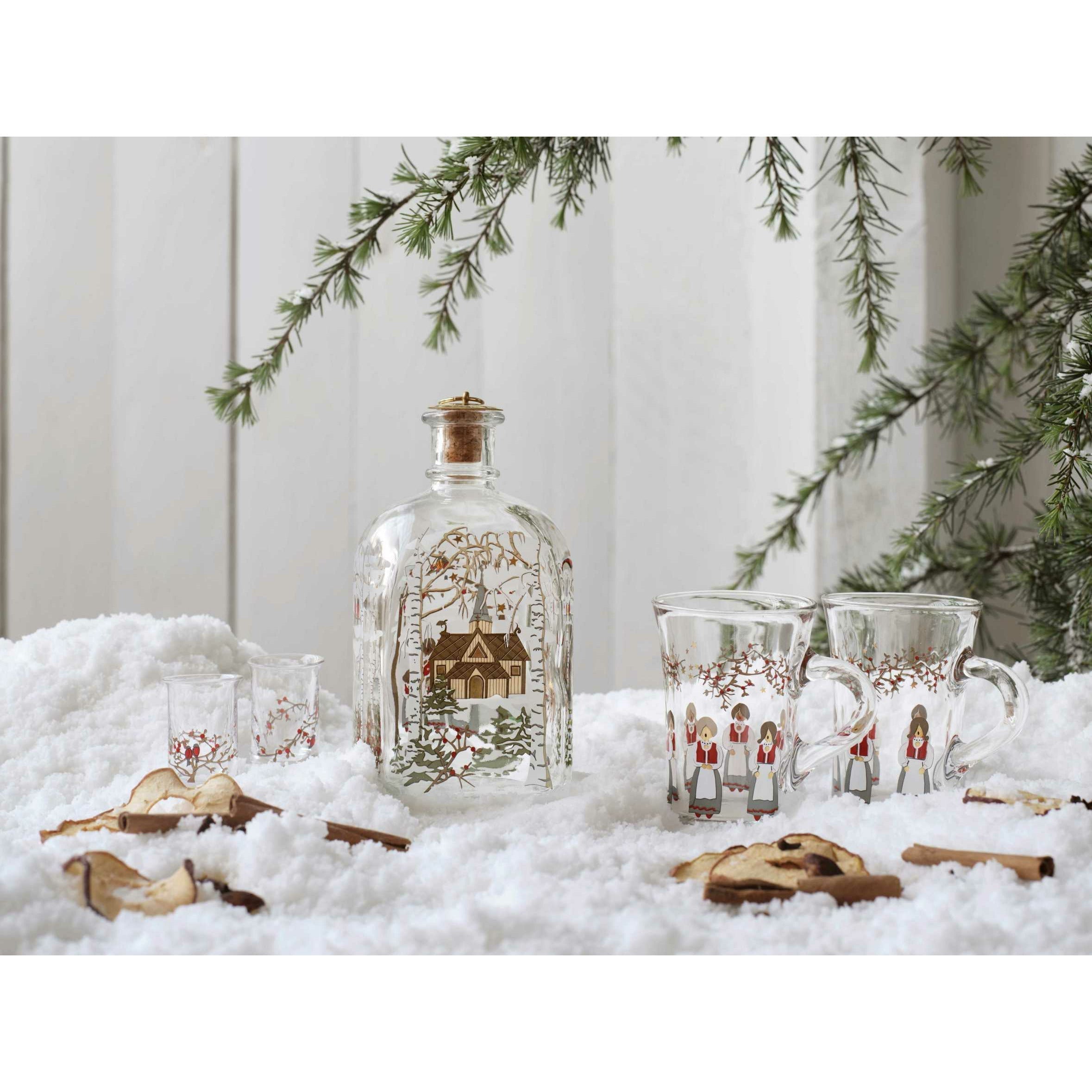 Holmegaard Holmegaard jul julen varm dryck glas, 2 st.
