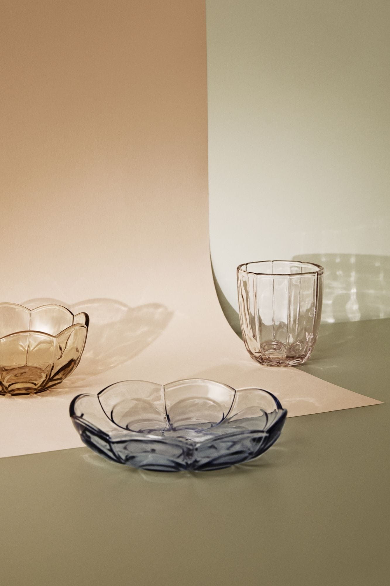 Holmegaard Lily Water Glass Set av 2 320 ml, rosa
