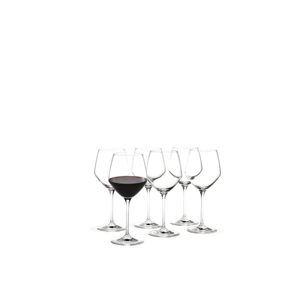 Verre à vin rouge Holmegaard Perfection, 6 pièces.