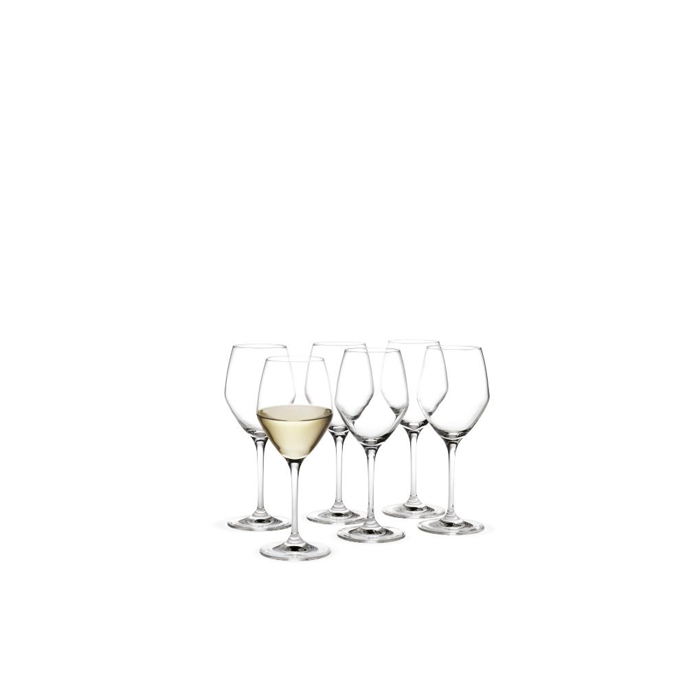 Verre à vin blanc Holmegaard Perfection, 6 pièces.